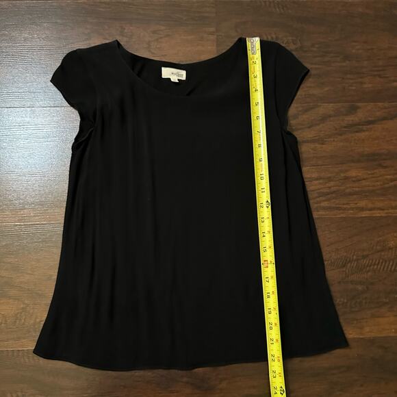 Wilfred Free black short cap sleeve top size XS - Picture 10 of 12